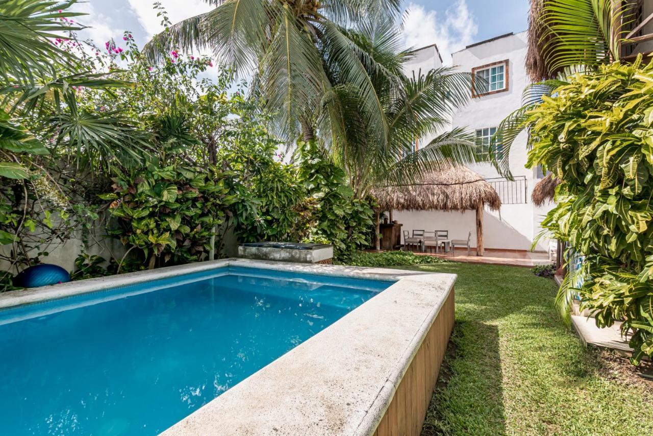 Ferienwohnung Casa Nona Rosa Cancún Exterior foto