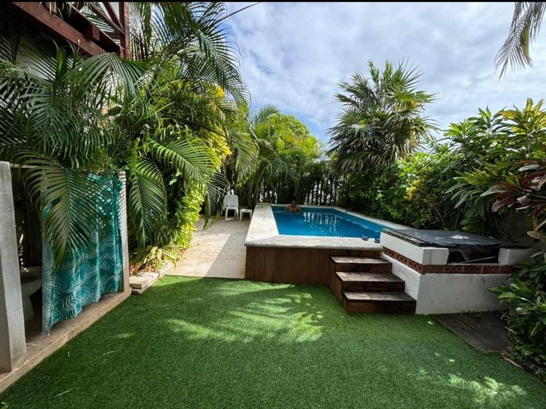 Ferienwohnung Casa Nona Rosa Cancún Exterior foto