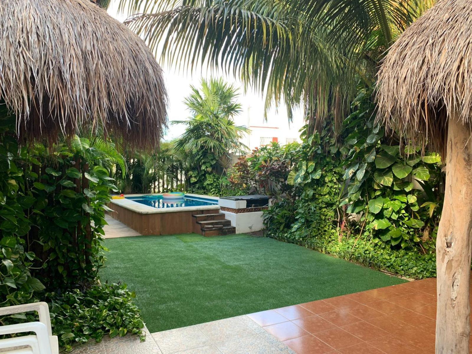 Ferienwohnung Casa Nona Rosa Cancún Exterior foto